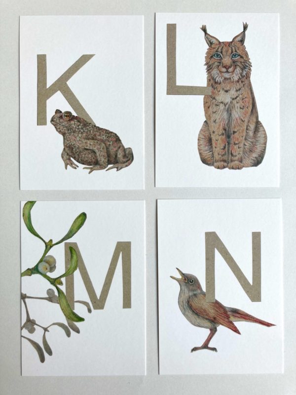 Buchstaben Postkarte – Bild 5