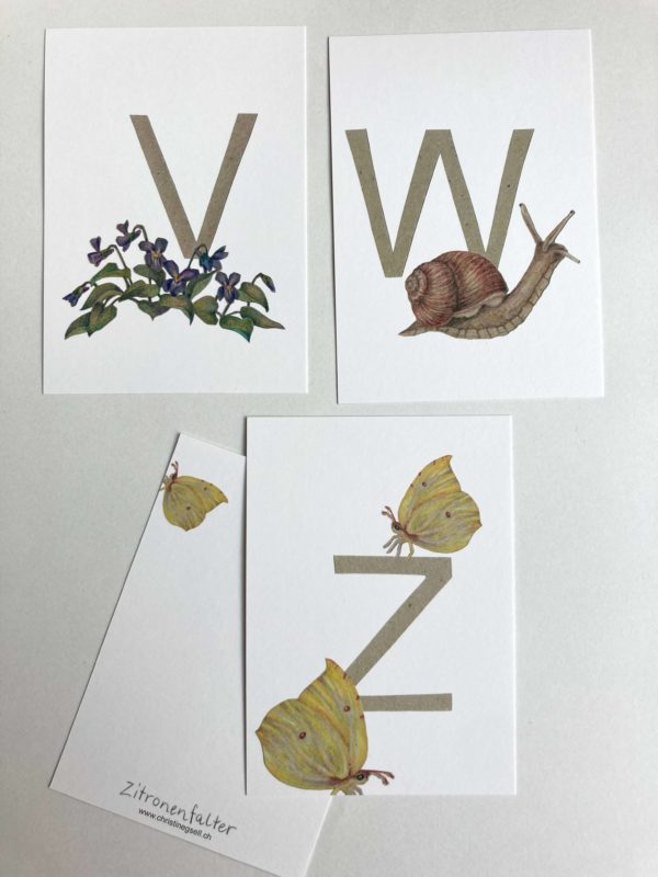 Buchstaben Postkarte – Bild 8